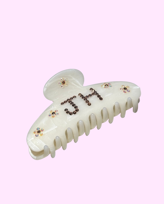 Custom Bedazzled Claw Clip