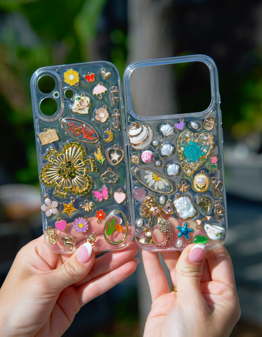 Create-Your-Own  |  Custom Charm Phone Case