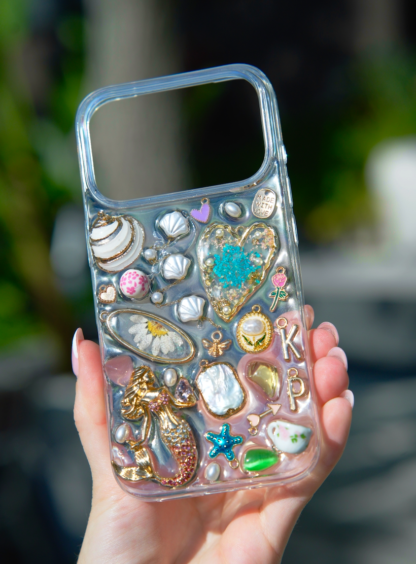 Create-Your-Own  |  Custom Charm Phone Case